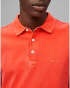 Polo ML Coton Organic Uni orange