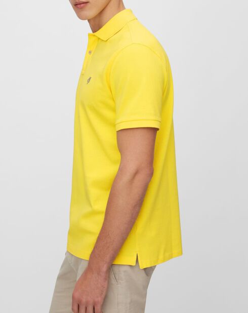 Polo MC Piqué Coton Bio jaune