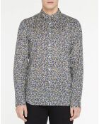Chemise Fleurs Acid multicolore