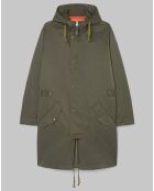 Parka Logue Double capuche amovible kaki