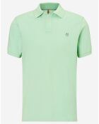 Polo MC Piqué Coton Bio vert clair