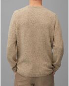 Pull en Laine mélangée camel