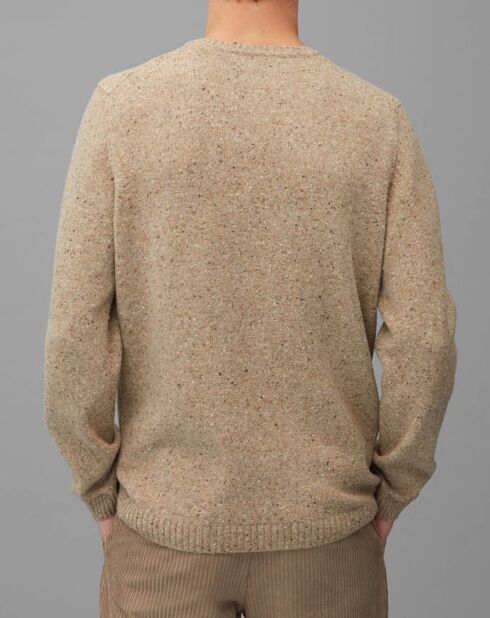 Pull en Laine mélangée camel