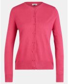 Cardigan en Maille fine Fanny rose