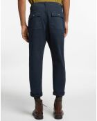 Pantalon chino Cropped Bedford bleu marine