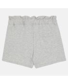 Short Rime en Coton bio molletonné gris