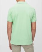 Polo MC Piqué Coton Bio vert clair