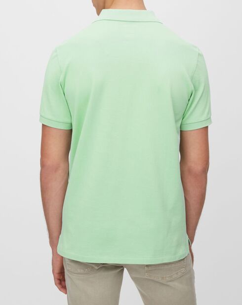 Polo MC Piqué Coton Bio vert clair