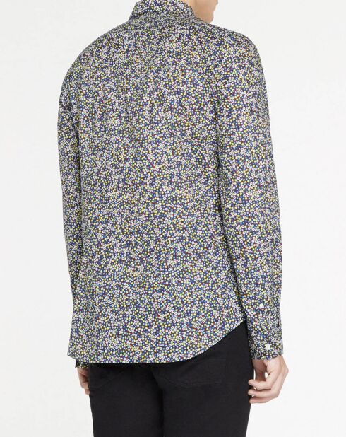 Chemise Fleurs Acid multicolore