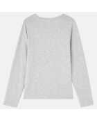 T-Shirt Solal ML imprimé gris