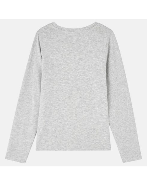 T-Shirt Solal ML imprimé gris