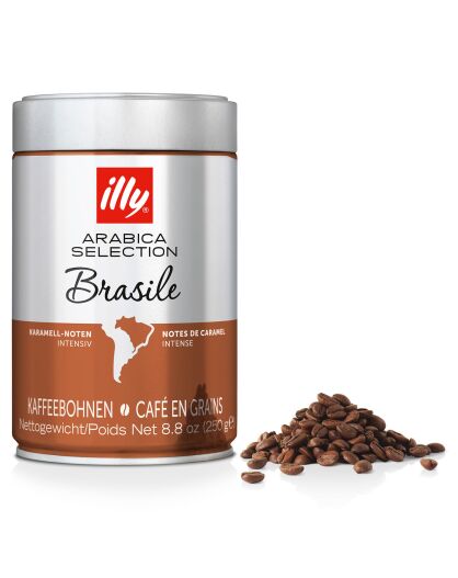 3 Boîtes de Café Grains Arabica Sélection Brésil - 3x250 gr
