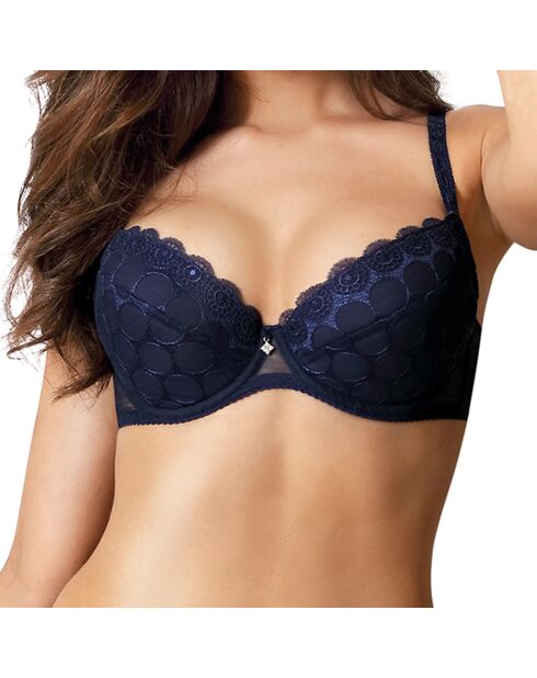 Soutien-Gorge push-up Coco bleu marine