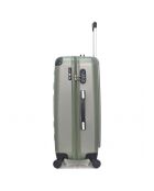 Valise Moyen Séjour 4 roues simples Porter 65 cm vert kaki