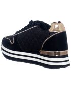 Sneakers à clous Ashley noires