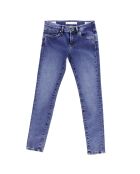 Jean Skinny Pixellette Go For Good bleu