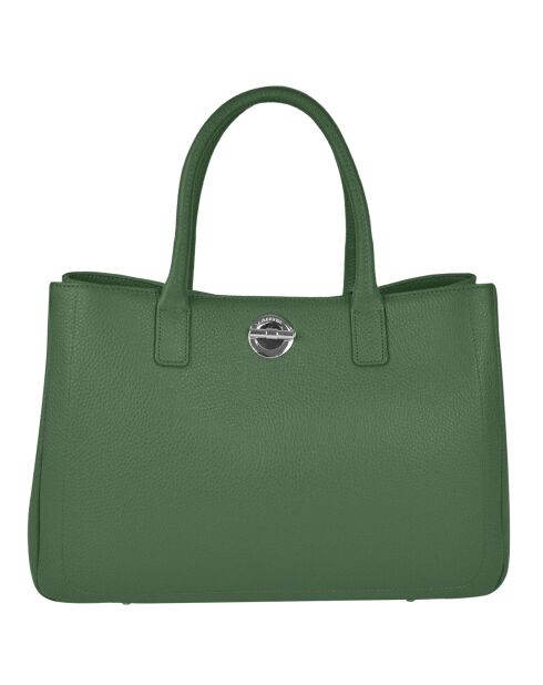 Sac à main en Cuir Paris eucalyptus - 37x25x10 cm