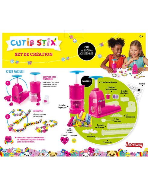 Set création de bijoux Cutie Stix - 6 ans et +