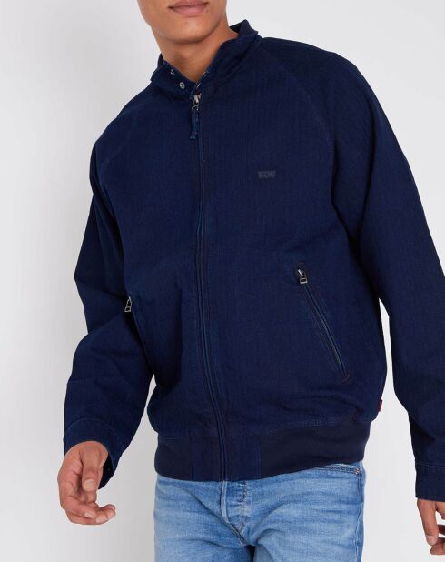 Veste Harrington bleue