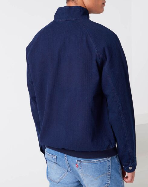 Veste Harrington bleue