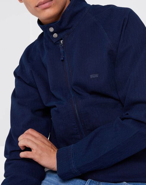 Veste Harrington bleue