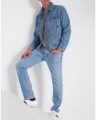 Veste en jean Zip Type 3 Trucker Davidson bleue