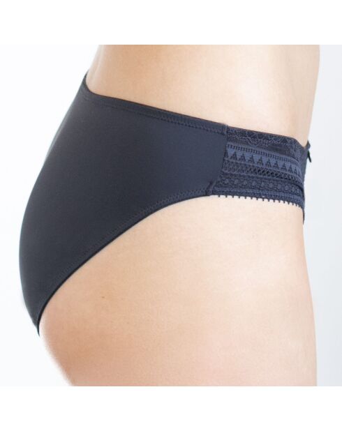 Slip Ayana blu navy/nero