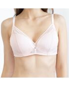 Soutien-Gorge triangle paddé Ayana rose poudré