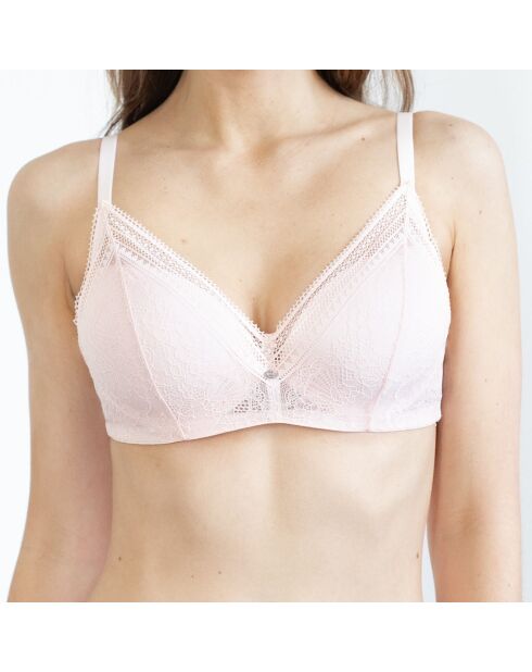 Soutien-Gorge triangle paddé Ayana rose poudré