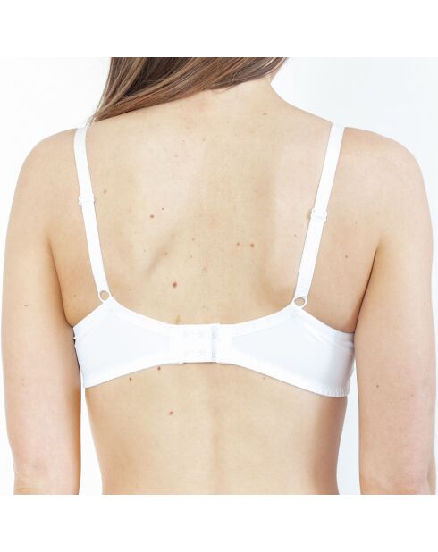 Witte bh met beugel Rosana