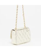 Sac bandoulière en Cuir Avila doré - 18x12x5 cm