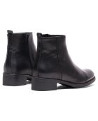 Bottines en Cuir Mia noires
