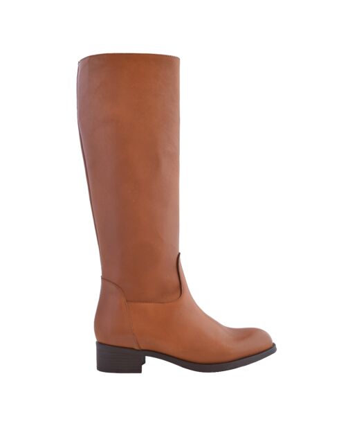 Botas de piel Eryn cognacs