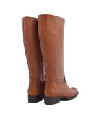 Botas de piel Eryn cognacs