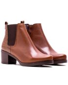 Chelsea Boots en Cuir Tracy cognacs