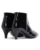 Bottines en Cuir Verni Janis noires - Talon 5 cm
