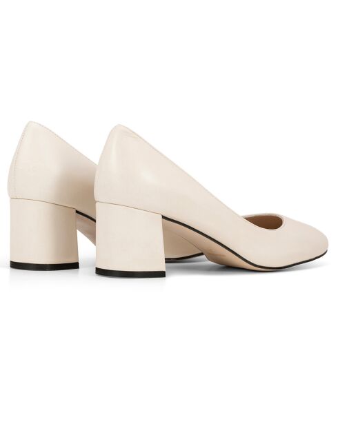 Trotters en Cuir Alyce blancs