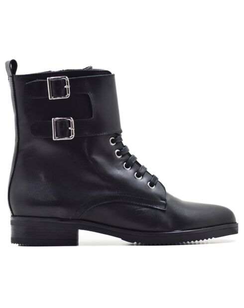 Botas de piel negras Kate