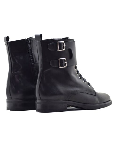 Botas de piel negras Kate