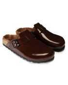 Chaussons Noé intérieur fourré marron