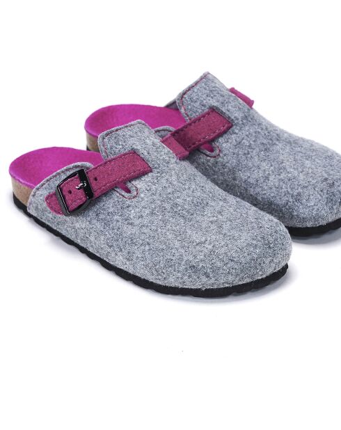 Chaussons en Feutre Noé gris
