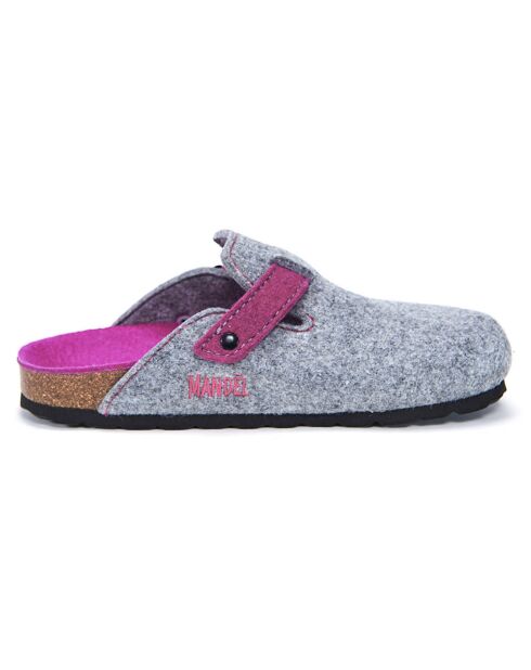 Chaussons en Feutre Noé gris