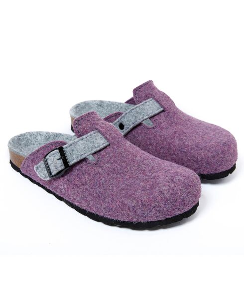 Chaussons en Feutre Noé violets