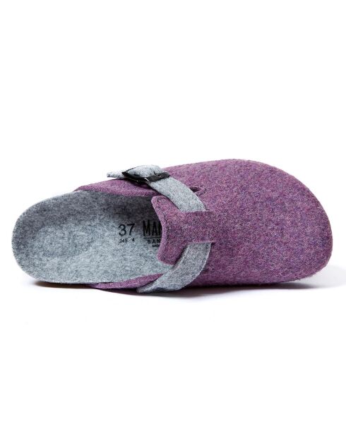 Chaussons en Feutre Noé violets