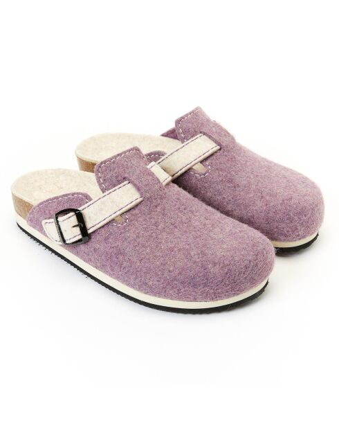 Chaussons en Feutre Noé violets