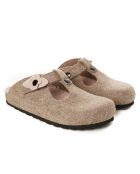 Chaussons en Feutre Flore beiges