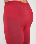 Collant technique 3/4 Evolution Warm Seamless rouge