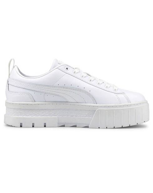 Baskets en Cuir Mayze Classic blanches