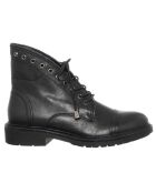 Bottines en Cuir végétal Cecile noires