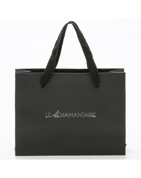 Sac cadeau noir - 20x15x7 cm